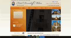Desktop Screenshot of hoteldemidoffmilan.com